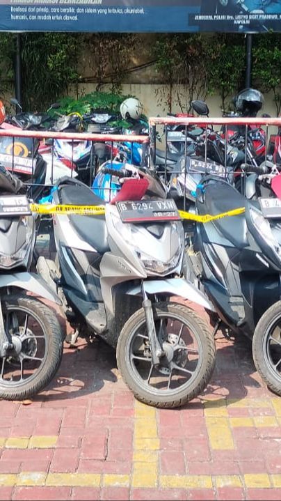 Truk Berisi Motor Curian, 18 Unit Mau Dikirim ke Lampung