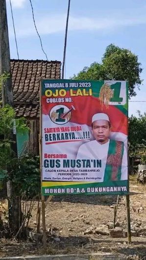 Guru Ngaji di Blora Calonkan Diri Jadi Kades, Komitmen Anti Politik Uang