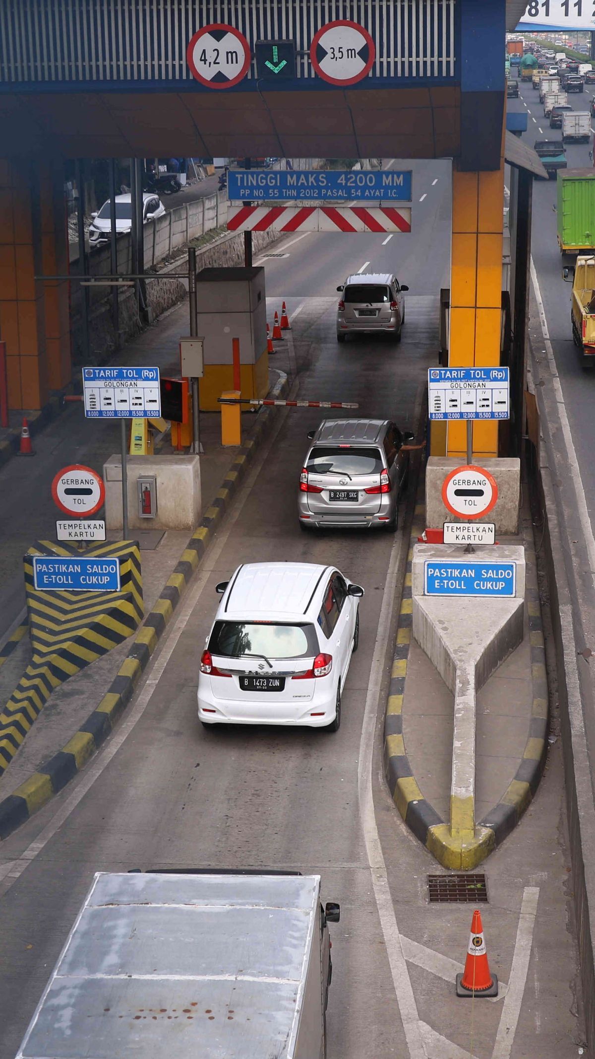 Uji Coba Sistem Pembayaran Tol Tanpa Sentuh Tunggu Restu Menteri Basuki