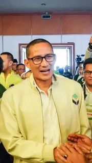 VIDEO: Sandiaga Uno Santai Jawab Isu Perpecahan PPP, 