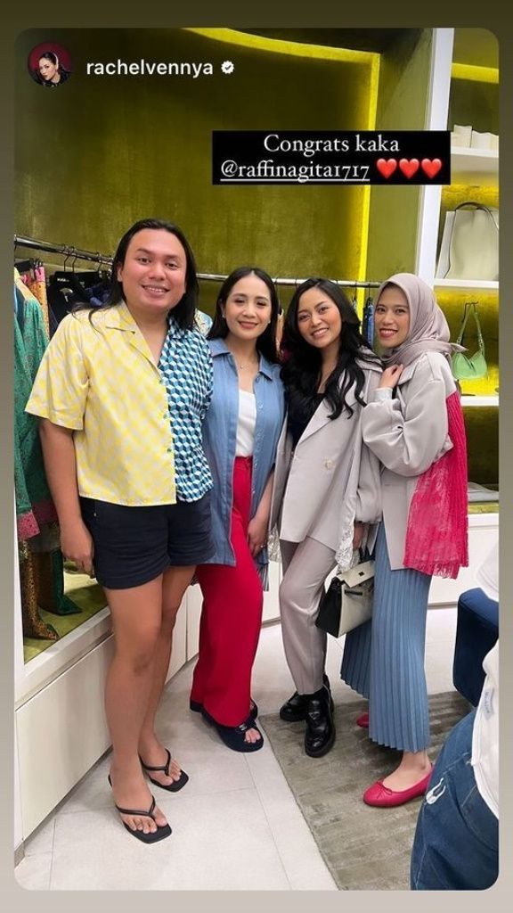 Dari Syahnaz Sadiqah Hingga Rachel Vennya, Ini Deretan Artis yang Hadiri Acara Peluncuran Koleksi Terbaru dari Brand Fashion Milik Nagita