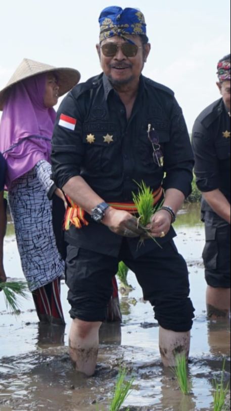 Hadapi El Nino, Mentan SYL Dorong Provinsi NTB Jadi Penyangga Pangan Indonesia Timur