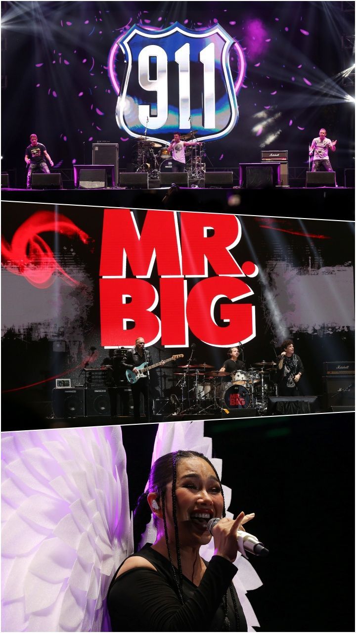 FOTO: Kemeriahan The 90's Festival 2023, Penampilan 911, Mr.Big hingga Titi DJ Menghipnotis Penonton