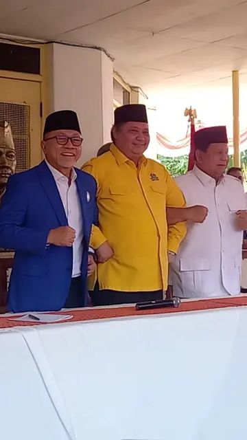 VIDEO: Prabowo Tegaskan Dukungan Golkar dan PAN Tanpa Campur Tangan Jokowi