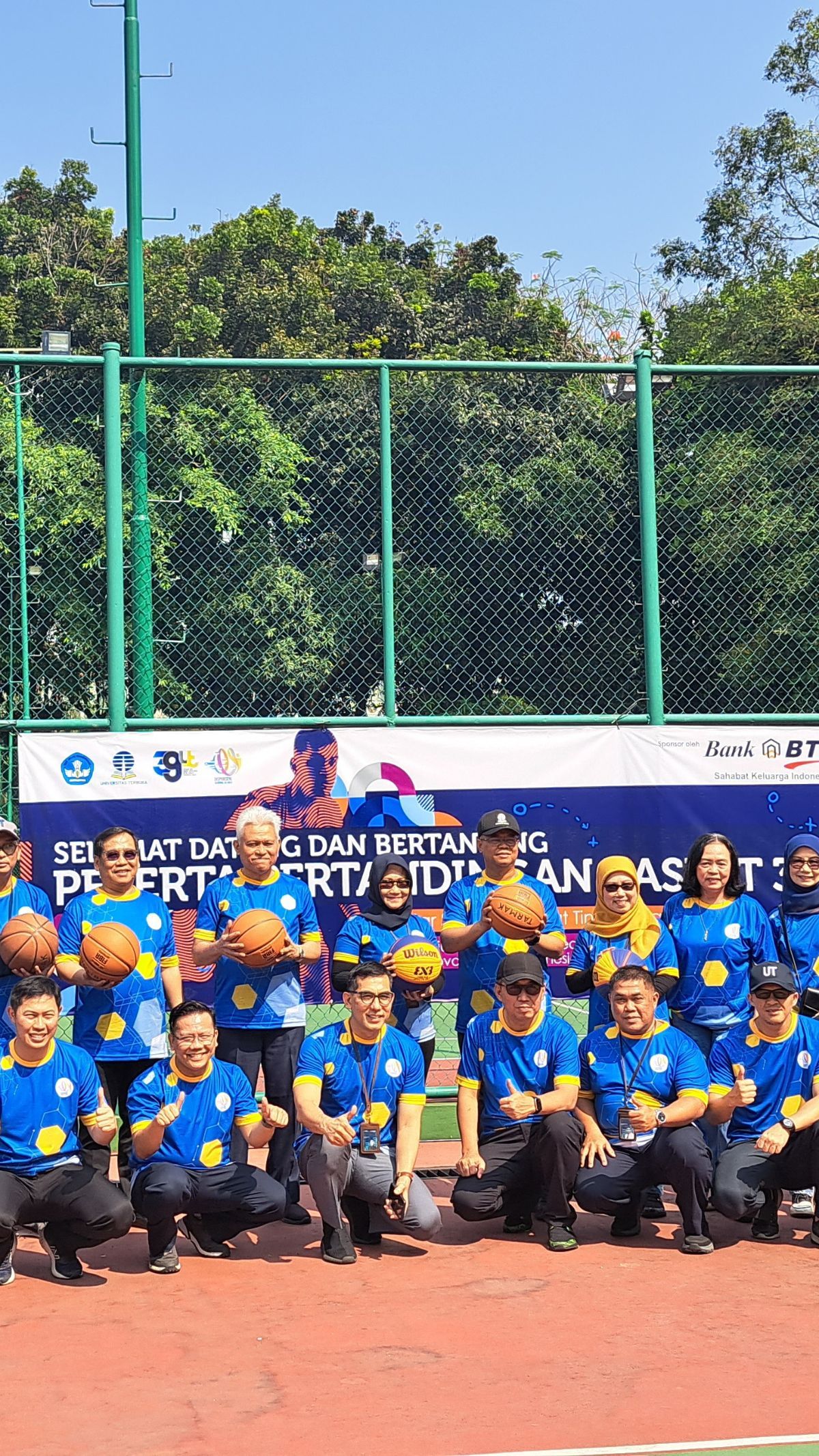 Universitas Terbuka Gelar Lomba Basket Antar SMA Tingkat Nasional, Peserta Juara Dapat Beasiswa