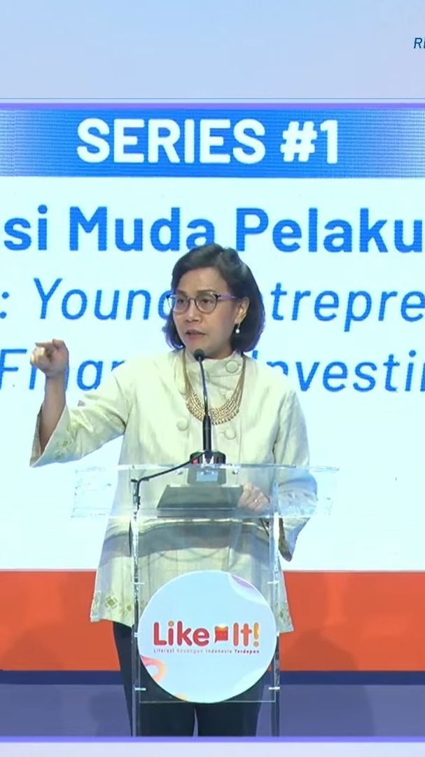 Sri Mulyani ke Generasi Muda: Anak Muda Sekarang Sudah High Tech tapi Tidak Melek Investasi