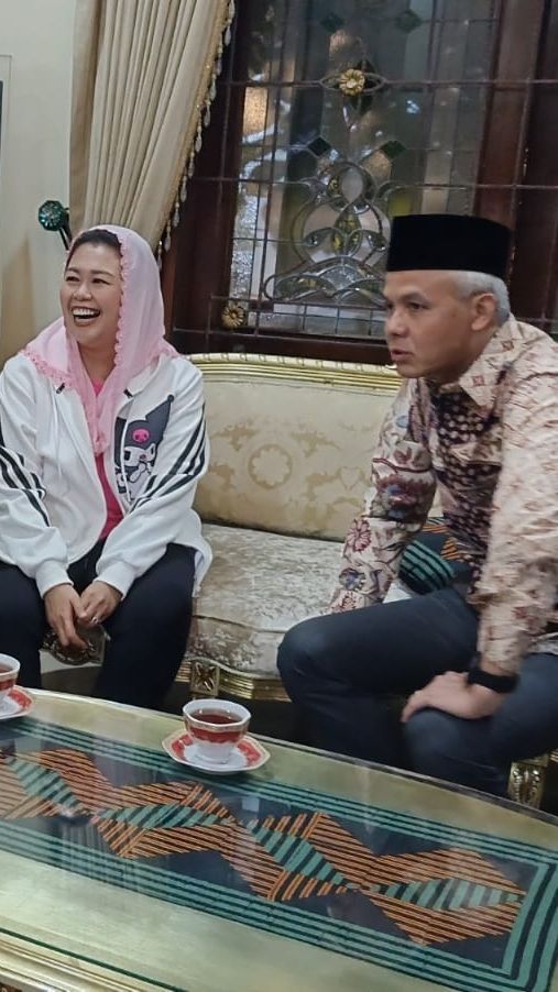 Ganjar Sowan ke Keluarga Gus Dur, Bangun Chemistry dengan Yenny Wahid?