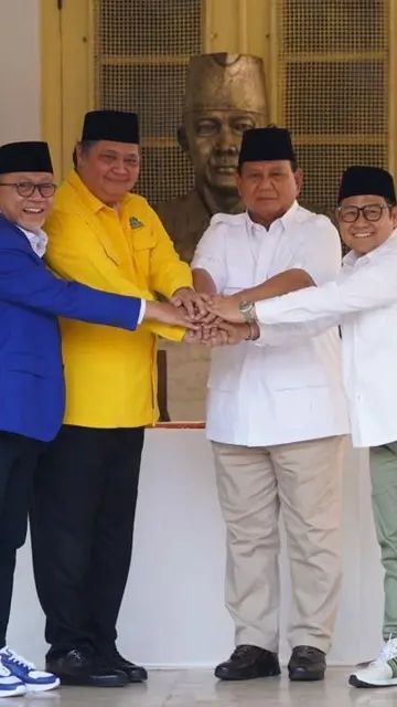 Didukung Golkar dan PAN, Prabowo Optimistis Bisa Hilangkan Kemiskinan