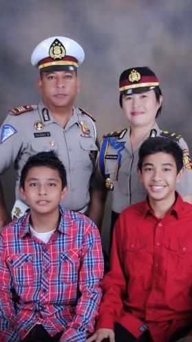 Satu Keluarga dari Ayah, ibu sampai Anak-anaknya Jadi Polisi, Rumah Serasa Polda