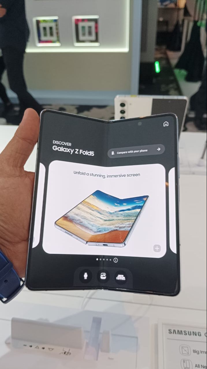 Begini Penampakan Detail Samsung Galaxy Z Fold5 dan Z Flip5 yang Baru Dirilis di Indonesia