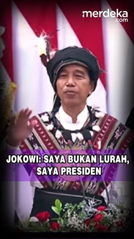 Jokowi Marah Dijuluki Lurah: Saya Presiden