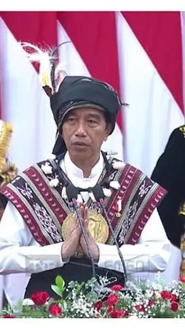 VIDEO: Gagah dan Tampan Dua Asisten Ajudan Kawal Jokowi Saat Pidato di Sidang MPR DPR