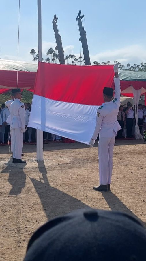 Begini Suasana Upacara 17 Agustus di Sumbu Kebangsaan IKN, Singkat tapi Penuh Makna