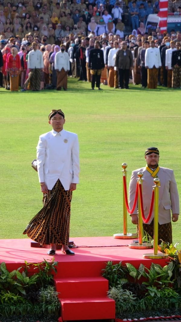 Spesial, Upacara 17 Agustus di Solo Dipimpin KGPAA Mangkunegara X