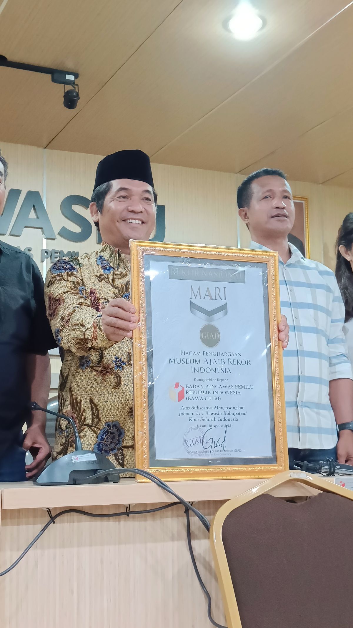 514 Jabatan Anggota Bawaslu Kabupten dan Kota Kosong Jelang Pemilu 2024