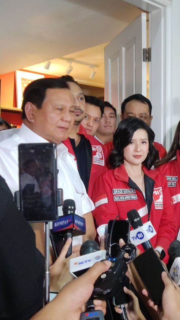 Lirikan Grace Natalie PSI ke Prabowo: Makin Terlihat Arah Dukungan Pak Jokowi