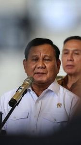 Ratusan Pedagang Pasar Semarang Deklarasi Dukung Prabowo Presiden