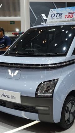 Jadi Mobil Listrik Paling Murah di GIIAS 2023, Berapa Penjualan Wuling Air ev Lite?