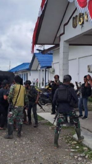 Detik-detik KKB Serang Pos Marinir di Papua, ini Sosok Prajurit TNI yang Gugur Kena Tembak