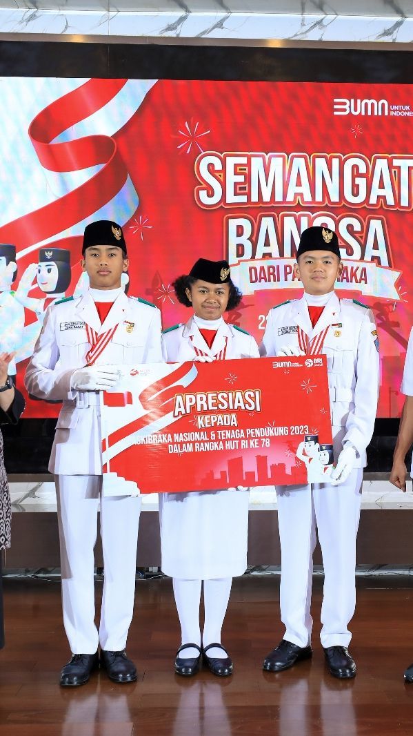 Begini Wujud Apresiasi BRI untuk Paskibraka Nasional dalam Memaknai Kemerdekaan RI