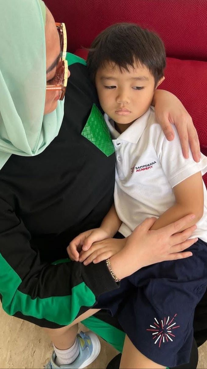 Anak Bella Shofie Jatuh di Sekolah Sampai Muntah-muntah dan Dilarikan ke Rumah Sakit