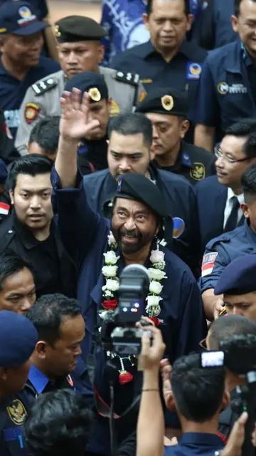 Wacana Ganjar-Anies, Surya Paloh: Belum Ada Perubahan, Anies Tetap Diusung Sebagai Capres