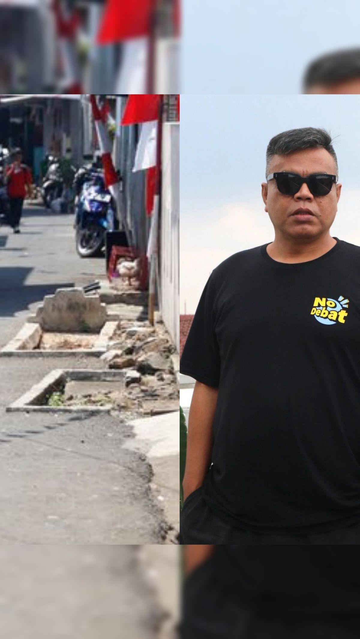 Kuburan Viral di Gang Jalan Sempit, Ternyata Depan Rumah Abdel Achrian