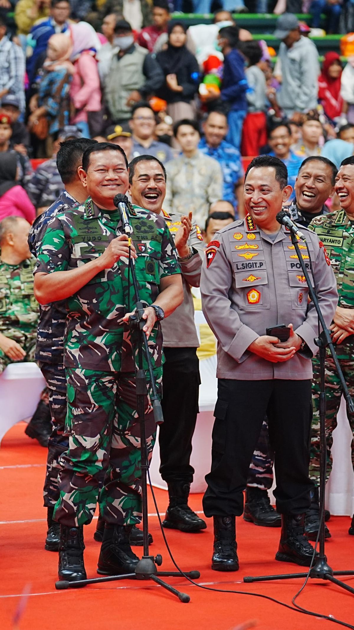 Potret Dua Jenderal Kompak Datangi Bakti Kesehatan 34 Tahun Pengabdian di Tasikmalaya