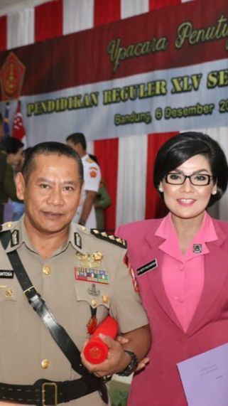 Suami Polwan Cantik AKBP Netty Siagian Ternyata Perwira Brimob, ini Sosoknya Punya Jabatan Mentereng