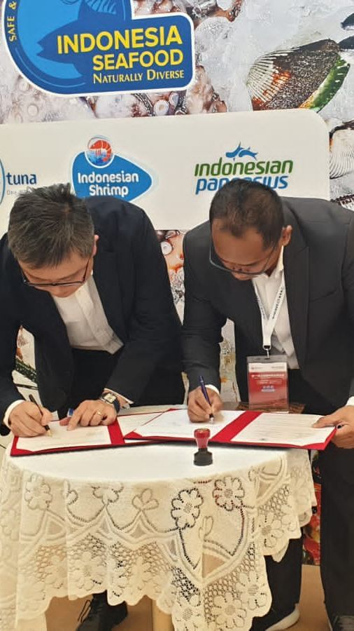 KKP Catatkan Potensi Transaksi USD15,6 Juta di World Seafood Shanghai