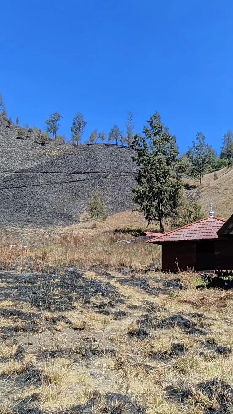 Potret Terbaru Kawasan Gunung Semeru, Jalur Pendakian Belum Dibuka