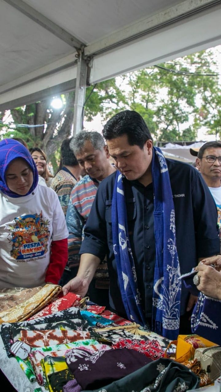 Menteri BUMN Erick Thohir Hadiri Pesta Rakyat Simpedes BRI