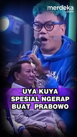 Uya Kuya Spesial Ngerap Buat Prabowo