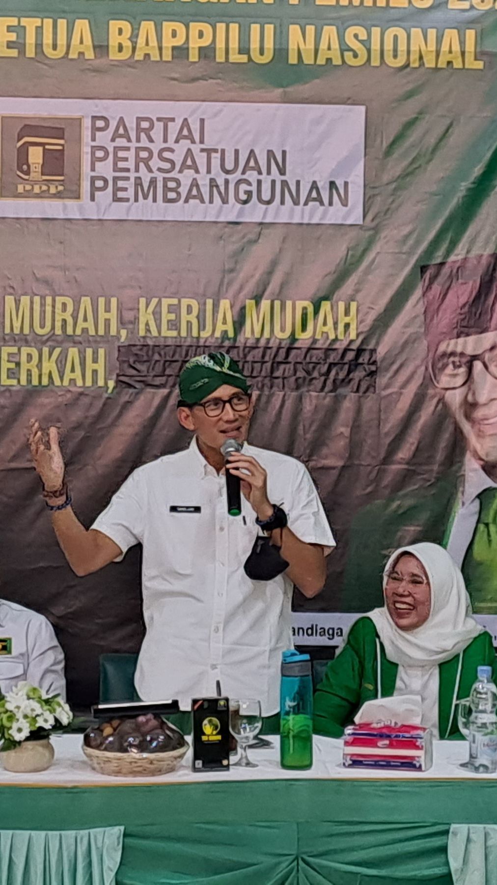 Sandiaga: Saya Sangat Klik dan Punya Chemistry dengan Ganjar Secara Personal