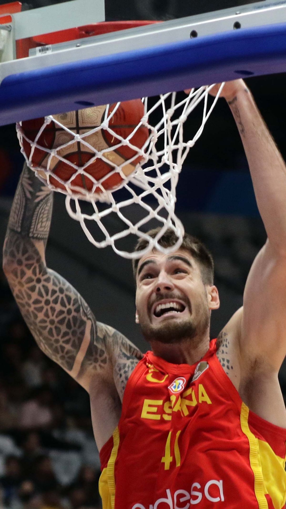 FOTO: Kandaskan Iran, Timnas Spanyol Juara Grup G Piala Dunia Basket FIBA 2023