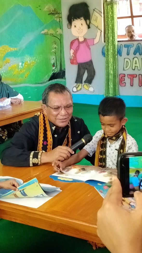 Sambut HUT ke-78 RI, Taman Bacaan Pelangi Resmikan 19 Perpustakaan Ramah Anak di Nagekeo