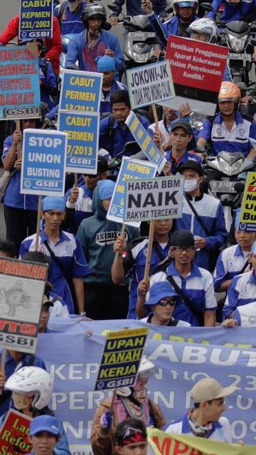 Ada Demo Partai Buruh di Istana, Hindari Ruas Jalan Ini