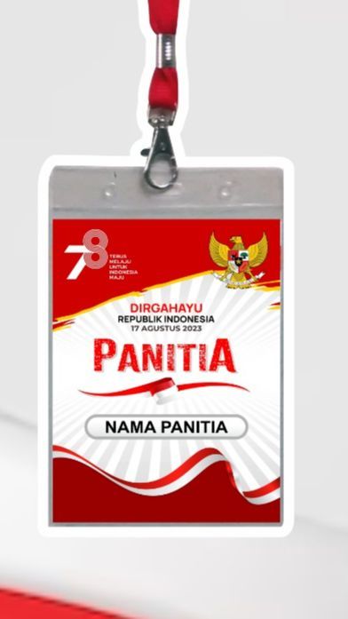 Contoh ID Card Panitia 17 Agustus dan Cara Membuatnya yang Mudah