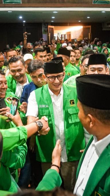 Sikap PPP soal Cawapres Ganjar, Sandiaga: Ketum akan Sampaikan Berita Baik