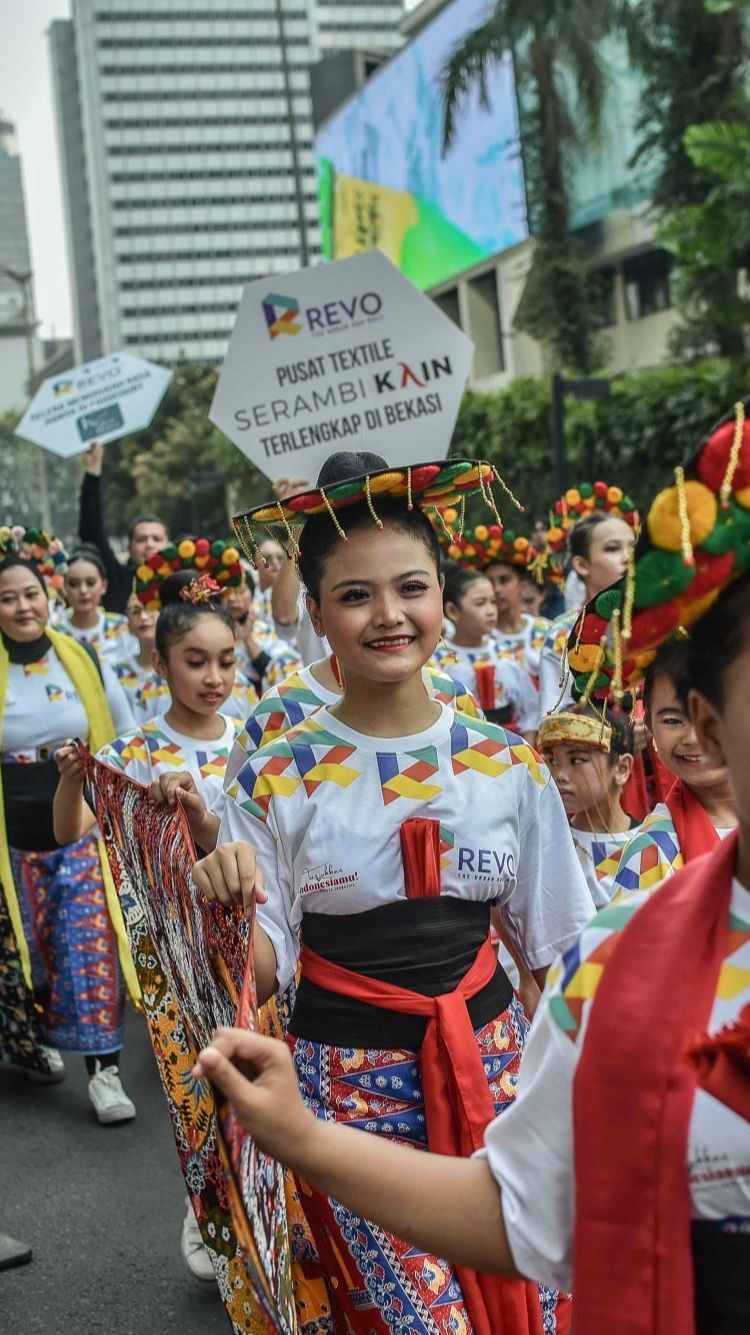 FOTO: Semarak Parade Budaya Beautiful Heritage of Indonesia di Bundaran HI