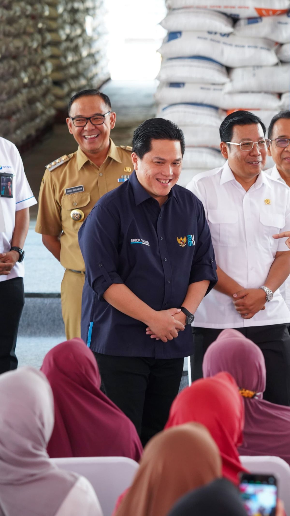 Erick Thohir: Alhamdulillah, Bansos Beras untuk 21,3 Juta Keluarga Kurang Mampu Mulai Dikirim Hari Ini