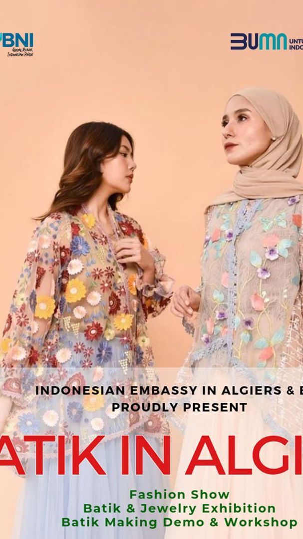 Dukung Gelaran Pameran Batik in Algiers, KBRI Alger Apresiasi BNI