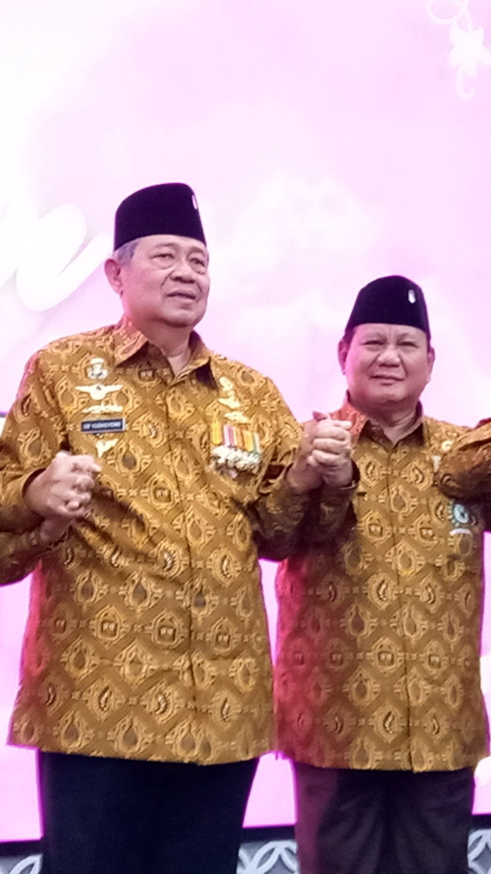 Kata Prabowo soal Keakrabannya dengan SBY di Acara Pepabri