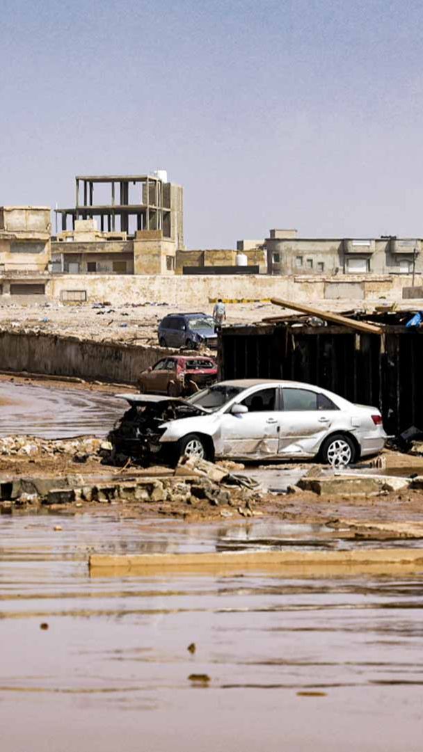 2000 Orang Dikhawatirkan Tewas, Badai Daniel Timbulkan Banjir Dahsyat di Libya