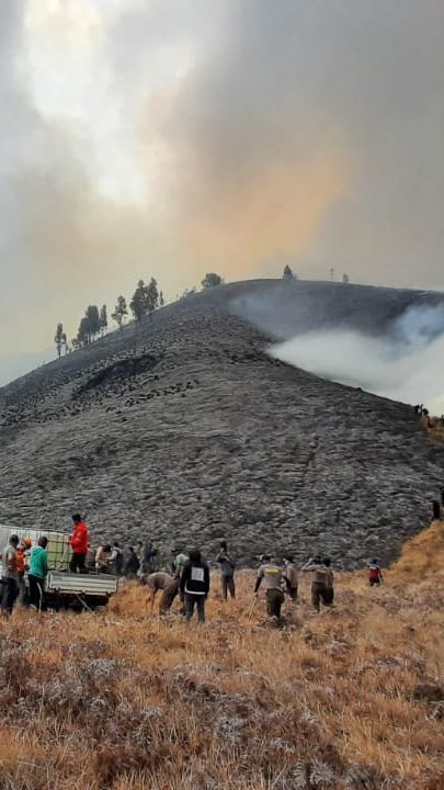 Kebakaran Kawasan Bromo Mulai Padam, Ini Beberapa Hal Bisa Picu Titik Api Muncul Kembali