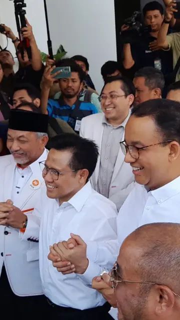 VIDEO: Pantun Spesial Anies Datang Bawa Cak Imin Berharap PKS Buka Pintu