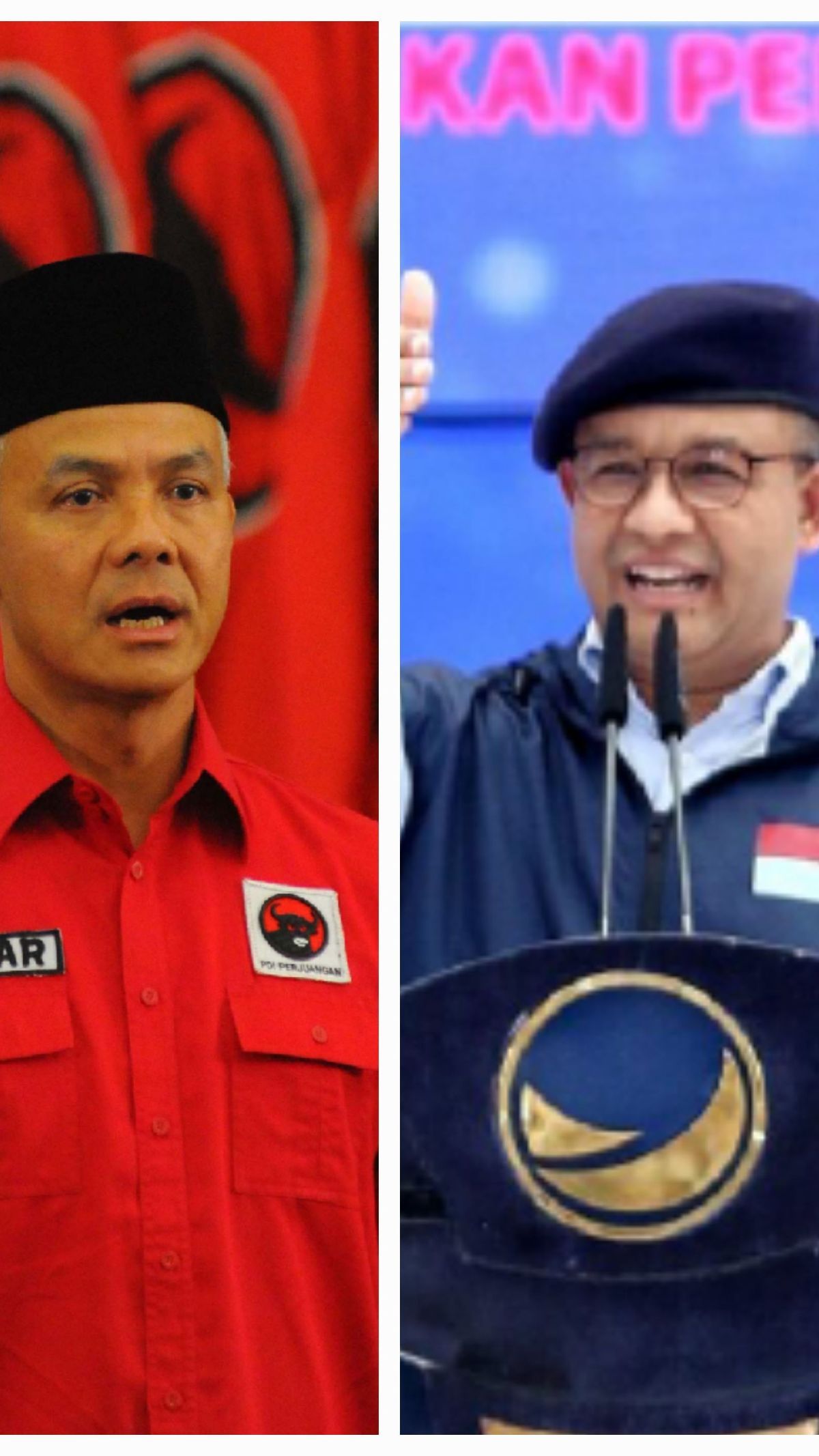 Bedah Komposisi Tim Sukses Ganjar dan Anies di Pilpres 2024