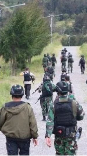 KKB Tembak Satpol PP di Oksibil, Peluru Gagal Tembus Kepala Karena Korban Pakai Helm