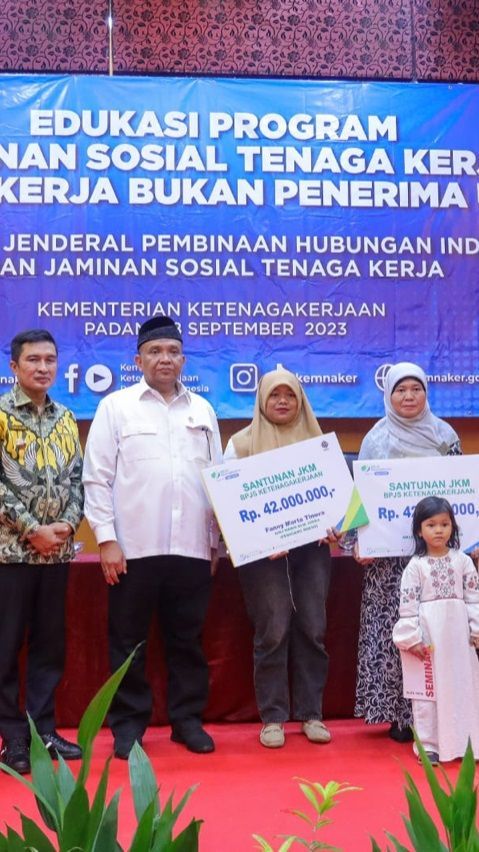 Kemnaker Terus Berupaya Tingkatkan Kepesertaan BPJS Ketenagakerjaan Sektor Informal