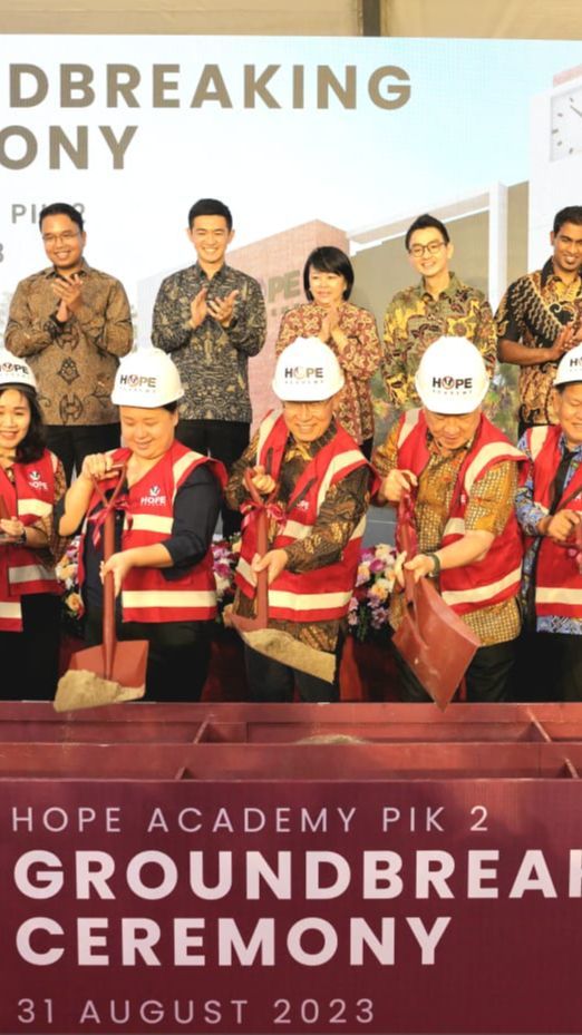 Mulai Groundbreaking, Hope Academy PIK 2 Target Beroperasi 2025